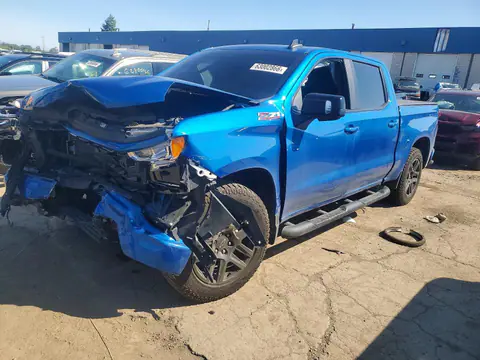 3GCUDEED4NG536502 — 2022 Chevrolet Silverado, Передняя часть (Front End), фото до ремонта