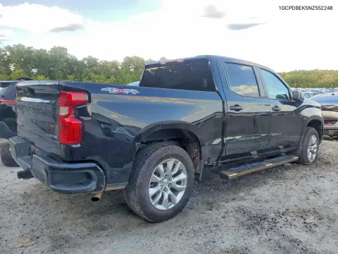 1GCPDBEK5NZ552248 — 2022 Chevrolet Silverado, фото 3 с аукциона Copart 15.10.2026, Передняя часть