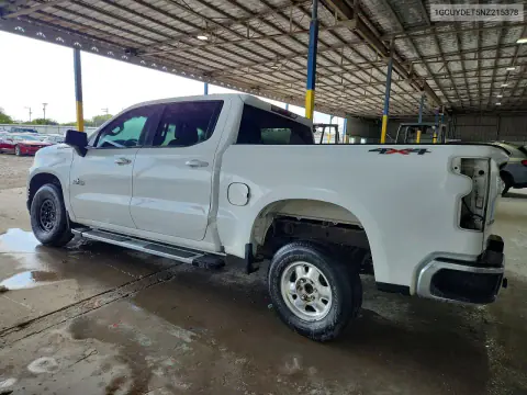 2022 Chevrolet Silverado Ltd K1500 Lt VIN 1GCUYDET5NZ215378 фото 2