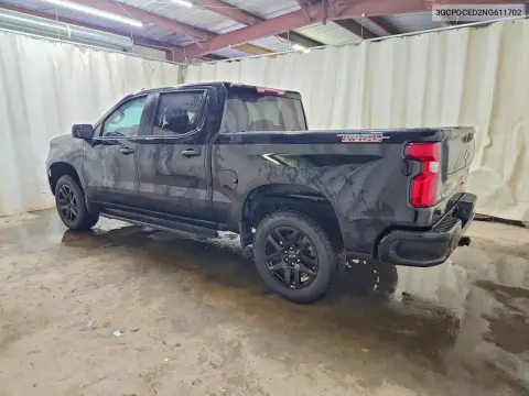 2022 Chevrolet Silverado K1500 Trail Boss Custom VIN 3GCPDCED2NG611702 фото 2