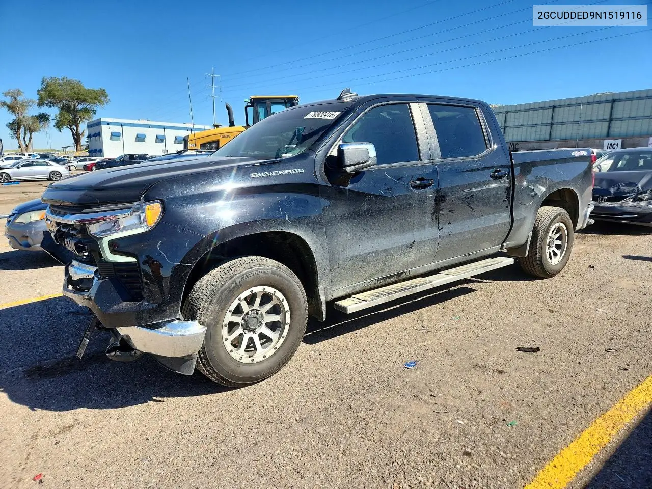 2022 Chevrolet Silverado K1500 Lt VIN 2GCUDDED9N1519116 фото 1