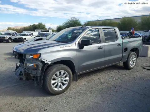 1GCPWBEKXNZ185941 — 2022 Chevrolet Silverado, Передняя часть, фото до ремонта