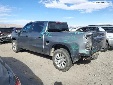 2022 Chevrolet Silverado Ltd C1500 Custom VIN 1GCPWBEKXNZ185941 фото 2