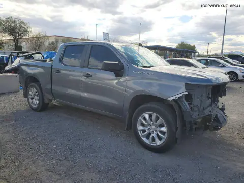 2022 Chevrolet Silverado Ltd C1500 Custom VIN 1GCPWBEKXNZ185941 фото 4