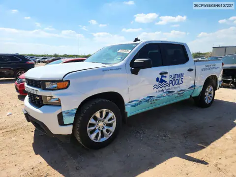 3GCPWBEK8NG107237 — 2022 Chevrolet Silverado, Мелкие вмятины и царапины, фото до ремонта