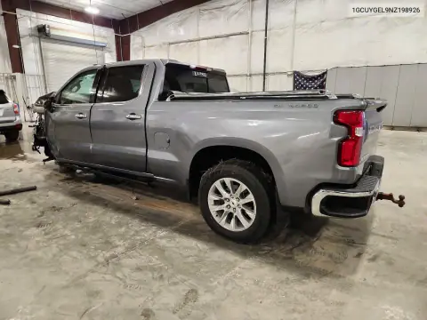 2022 Chevrolet Silverado Ltd K1500 Ltz VIN 1GCUYGEL9NZ198926 фото 2