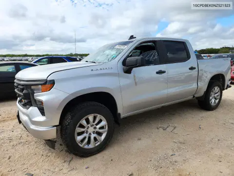1GCPDBEK0NZ521523 — 2022 Chevrolet Silverado, Задняя часть, фото до ремонта