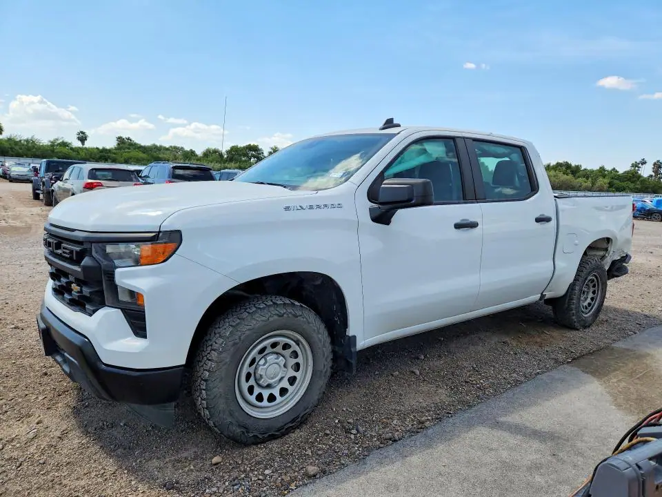 1GCPAAEK6PZ157291 Chevrolet Silverado 2023 — повреждение Задняя часть, фото до ремонта