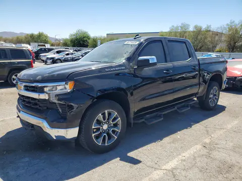1GCPDDEK7PZ128939 — 2023 Chevrolet Silverado, Передняя часть (Front End), фото до ремонта