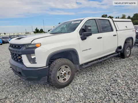 1GC4YLE72PF162978 — 2023 Chevrolet Silverado, Механические повреждения, фото до ремонта