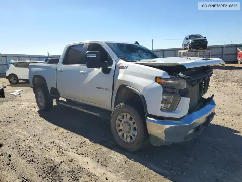 1GC1YNE76PF210626 — 2023 Chevrolet Silverado, фото 4 с аукциона Copart 15.10.2026, Передняя часть
