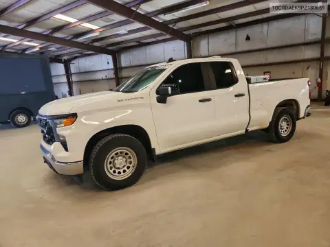 1GCRDAEK9PZ180659 — 2023 Chevrolet Silverado, Мелкие вмятины и царапины, фото до ремонта