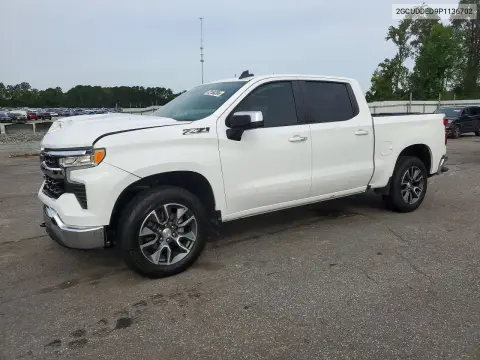 2GCUDDED9P1136702 — 2023 Chevrolet Silverado, Передняя часть, фото до ремонта