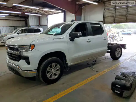 3GCPACED2PG302369 — 2023 Chevrolet Silverado, Сторона, фото до ремонта