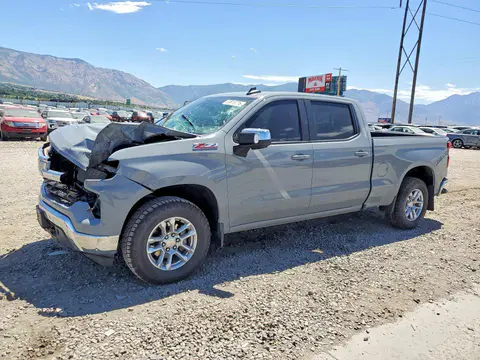 1GCUDDE84RZ242360 — 2024 Chevrolet Silverado, Передняя часть (Front End), фото до ремонта