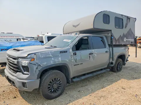 2GC4YPEY8R1235085 — 2024 Chevrolet Silverado, Опрокидывание (Rollover), фото до ремонта