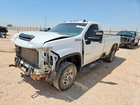 1GC3YLE7XRF433395 — 2024 Chevrolet Silverado, Передняя часть (Front End), фото до ремонта