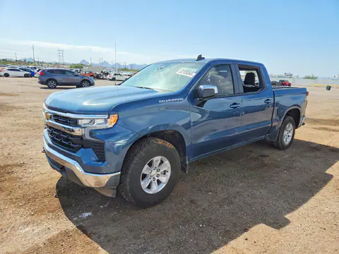 1GCPDDEK1RZ280640 — 2024 Chevrolet Silverado, Задняя часть (Rear End), фото до ремонта