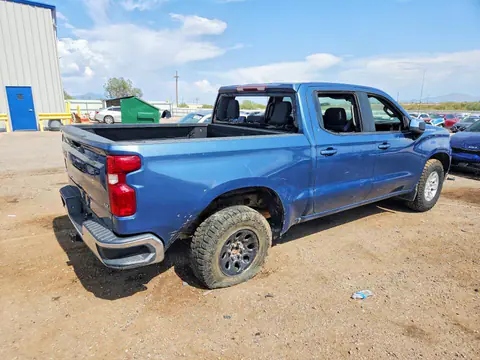 1GCPDDEK1RZ280640 — 2024 Chevrolet Silverado, Задняя часть (Rear End), фото до ремонта