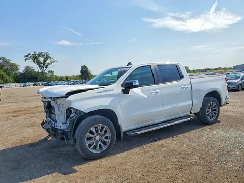 1GCPDDEK8RZ145607 — 2024 Chevrolet Silverado, Передняя часть (Front End), фото до ремонта