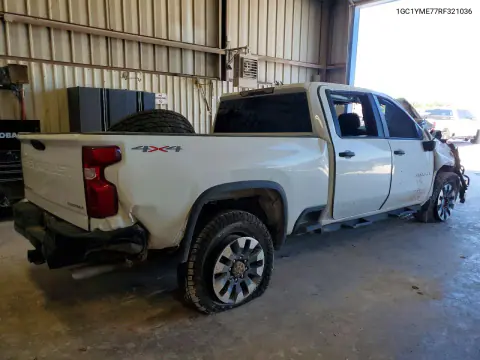 2024 Chevrolet Silverado K2500 Custom VIN 1GC1YME77RF321036 фото 3