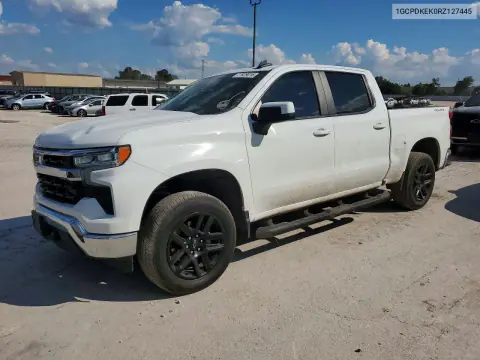1GCPDKEK0RZ127445 — 2024 Chevrolet Silverado, Сторона, фото до ремонта