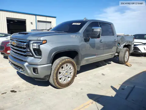 2GC4YREY3R1218481 — 2024 Chevrolet Silverado, Сторона, фото до ремонта