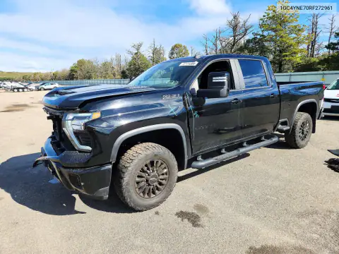 1GC4YNE70RF272961 — 2024 Chevrolet Silverado, Передняя часть, фото до ремонта