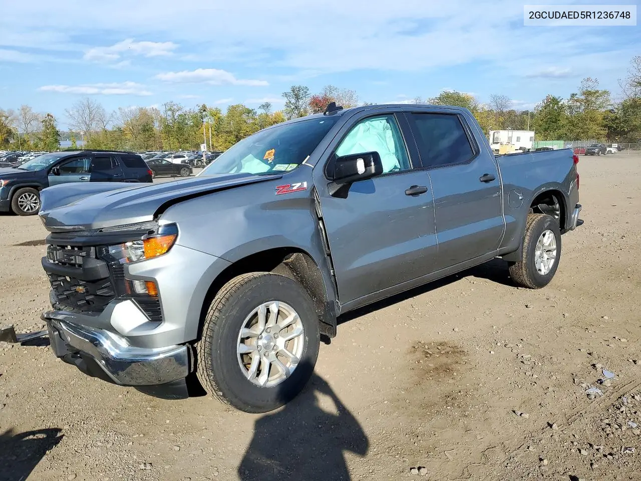 2GCUDAED5R1236748 Chevrolet Silverado 2024 — повреждение Передняя часть, фото до ремонта