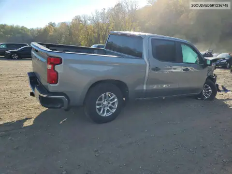 2GCUDAED5R1236748 — 2024 Chevrolet Silverado, фото 3 с аукциона Copart, Передняя часть
