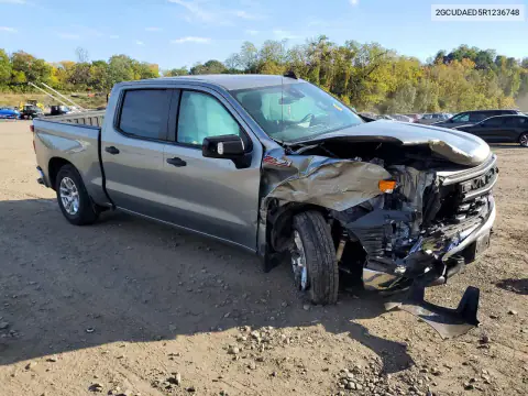 2GCUDAED5R1236748 — 2024 Chevrolet Silverado, фото 4 с аукциона Copart, Передняя часть