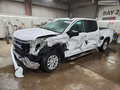 1GCPDDEK9RZ317997 — 2024 Chevrolet Silverado, Сторона, фото до ремонта