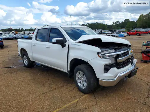 3GCPACEK0RG155793 — 2024 Chevrolet Silverado, фото 4 с аукциона Copart, Передняя часть