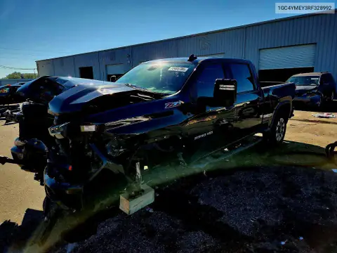 1GC4YMEY3RF328992 — 2024 Chevrolet Silverado, Передняя часть, фото до ремонта