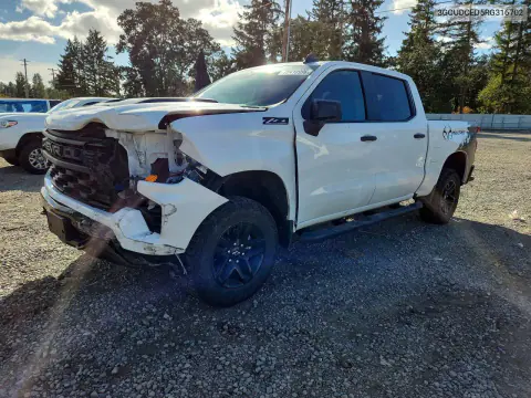 3GCUDCED5RG316702 — 2024 Chevrolet Silverado, Передняя часть, фото до ремонта