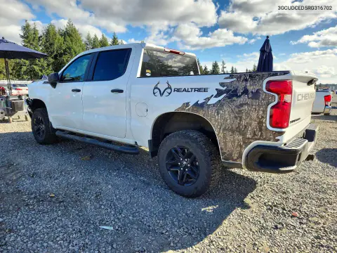 2024 Chevrolet Silverado K1500 Trail Boss Custom VIN 3GCUDCED5RG316702 фото 2