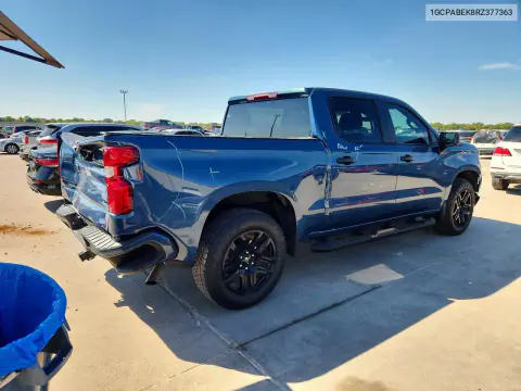 2024 Chevrolet Silverado C1500 Custom VIN 1GCPABEK8RZ377363 фото 3