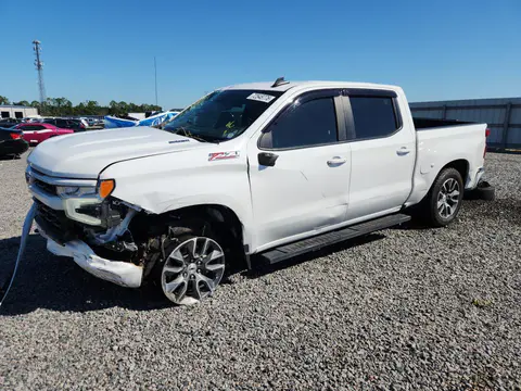 1GCUDEE89RZ295593 — 2024 Chevrolet Silverado, Передняя часть, фото до ремонта