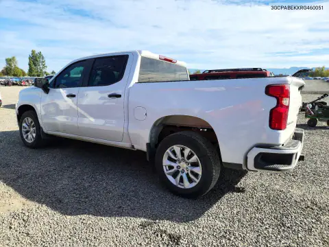 3GCPABEKXRG460051 — 2024 Chevrolet Silverado, фото 2 с аукциона Copart, Передняя часть