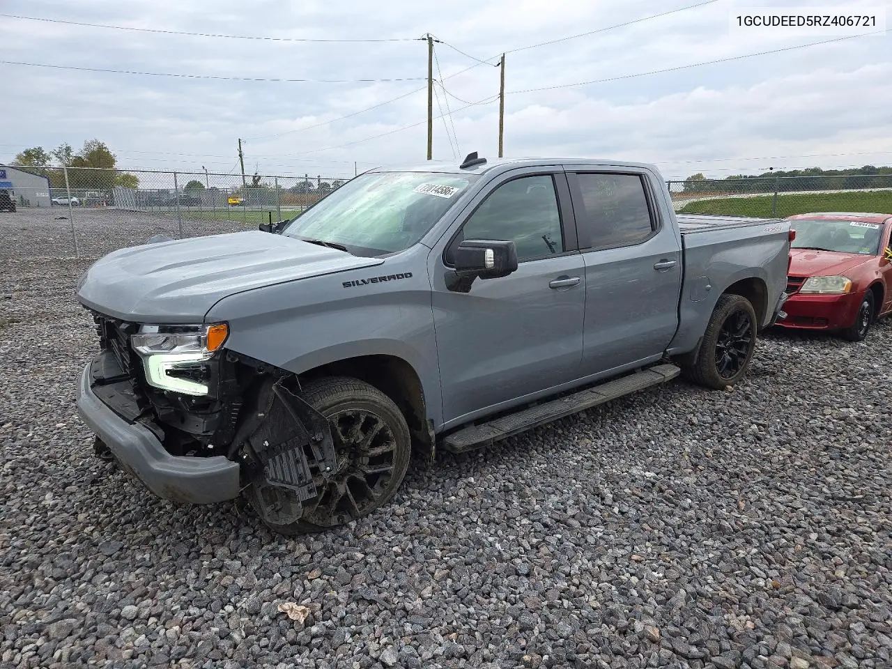 1GCUDEED5RZ406721 Chevrolet Silverado 2024 — повреждение Передняя часть, фото до ремонта