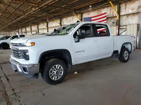 2GC1KNEY1S1228168 — 2025 Chevrolet Silverado, Передняя часть (Front End), фото до ремонта