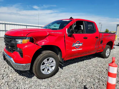 1GCRKAED1SZ326763 — 2025 Chevrolet Silverado, Передняя часть (Front End), фото до ремонта