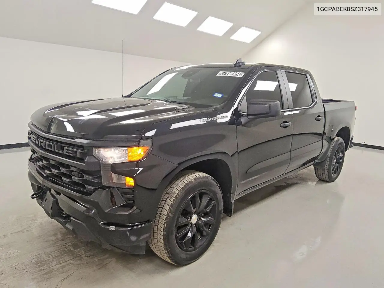 2025 Chevrolet Silverado C1500 Custom VIN 1GCPABEK8SZ317945 фото 1