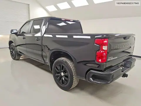 2025 Chevrolet Silverado C1500 Custom VIN 1GCPABEK8SZ317945 фото 2