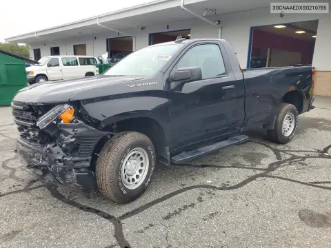 3GCNAAEDXSG210785 — 2025 Chevrolet Silverado, Передняя часть, фото до ремонта