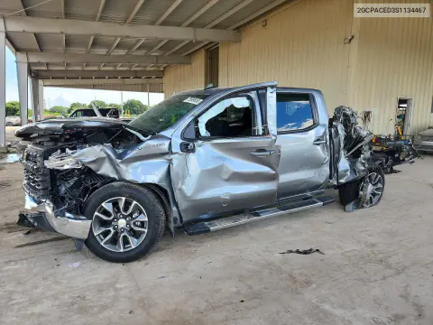 2GCPACED3S1134467 — 2025 Chevrolet Silverado, Задняя часть, фото до ремонта