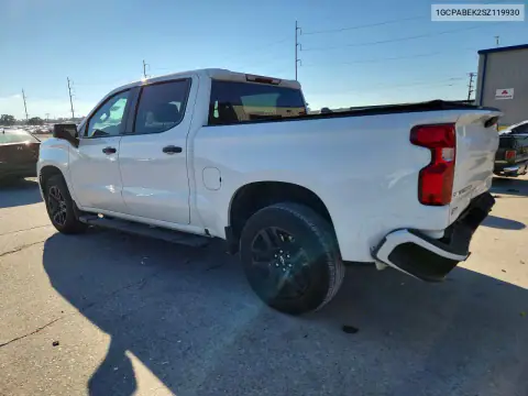 1GCPABEK2SZ119930 — 2025 Chevrolet Silverado, фото 2 с аукциона Copart, Задняя часть