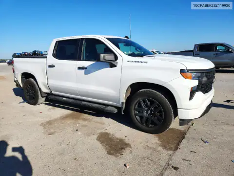 1GCPABEK2SZ119930 — 2025 Chevrolet Silverado, фото 4 с аукциона Copart, Задняя часть