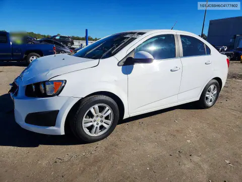 1G1JC5SH6C4177802 — 2012 Chevrolet Sonic, Передняя часть, фото до ремонта