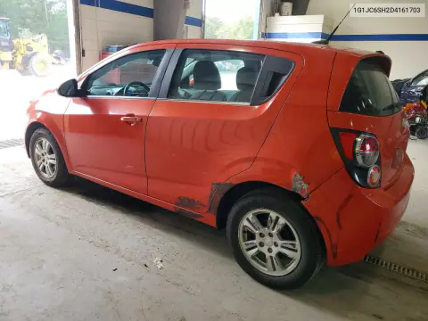 2013 Chevrolet Sonic Lt VIN 1G1JC6SH2D4161703 фото 2